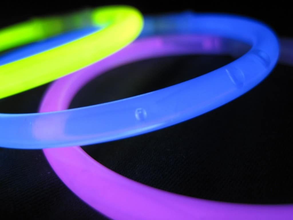 pulseras fluorescentes